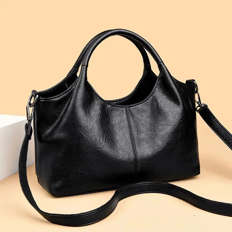 Cartera Tote Símil Cuero – Gran Capacidad