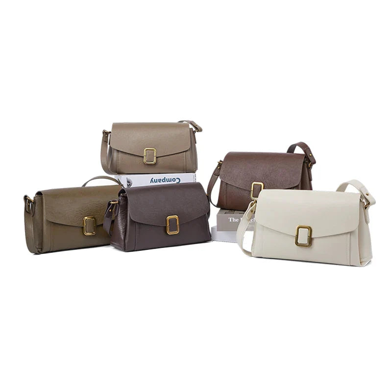 Cartera de Cuero Vacuno – Diseño Premium al Hombro
