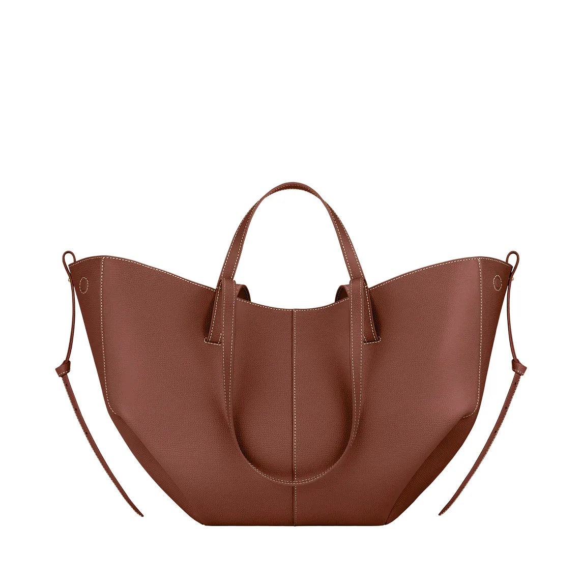 Cartera Tote de Cuero Vacuno – Agarradera Superior